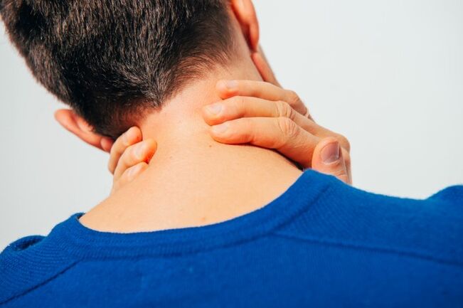 Síntomas da osteocondrose cervical
