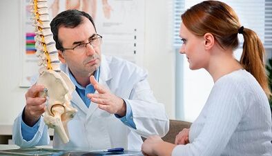 Métodos para diagnosticar osteocondrose