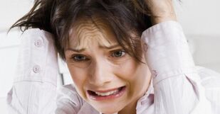 A aparición de dor nunha muller debido ao estrés